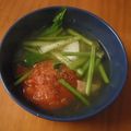 ばれっと★みーみ's cooksnap of when they made ＊蕪とベーコン＆トマトのあったかスープ＊.