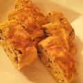 でつ♪'s cooksnap of when they made お弁当用卵焼き（若芽とヒジキのマヨ醤油）.
