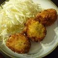 paq8703's cooksnap of when they made チーズinかぼちゃコロッケ♪.