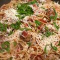 Ｓａｎａ鈴's cooksnap of when they made 「カリオストロの城」のミートボールパスタ.