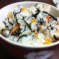 megちょん's cooksnap of when they made カンタンひじきの炊き込みご飯.