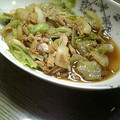 頑張れ私！'s cooksnap of when they made ５分で完成～レタスのツナ炒め～.