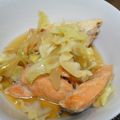 そめはる's cooksnap of when they made 鮭とキャベツの煮つけ.