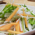 yappyパクパク's cooksnap of when they made 水菜と柿のさらだ.