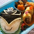 つよぽん・あいぽん's cooksnap of when they made キャラ弁☆ゴーカイシルバーゴールドモード.