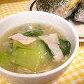 よこあけ's cooksnap of when they made 簡単☆青梗菜ともやしの中華スープ♪.