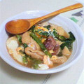 musasabict's cooksnap of when they made 小松菜の卵とじ♪.