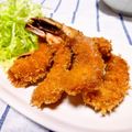 ｘｘyuzumikanｘｘ's cooksnap of when they made シッポまで美味しく食べちゃう海老フライ♪.