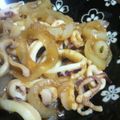 kikikko's cooksnap of when they made ごはんが進む！イカの生姜焼き.