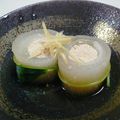 Haru Haru's cooksnap of when they made 魚の卵の大根巻き煮.