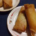 cotonet's cooksnap of when they made 　残り物のおからで簡単春巻き。.