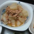 おひさま太陽's cooksnap of when they made 大根とツナの煮物.