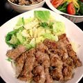 トクライ's cooksnap of when they made 香ばしい♫豚肉のゴマ花椒衣焼き.
