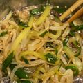 海老ふりゃ〜's cooksnap of when they made 簡単おいしいモヤシの中華サラダ.