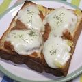 chokomi513's cooksnap of when they made ラザニア風！？マッシュポテトースト☆.