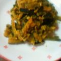 チェックのミニくま's cooksnap of when they made かぼちゃの皮で☆きんぴら♪.