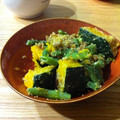 えみーこー★'s cooksnap of when they made ♥かぼちゃとインゲンのゴマ和え♥.