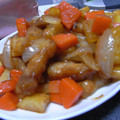 かぼちゃせんせ's cooksnap of when they made 子供と一緒に食べる揚げないまろやか酢豚.