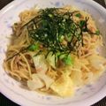 jelly001's cooksnap of when they made ツナとキャベツのスパゲティ.