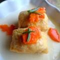 Munchkin's　Mom's cooksnap of when they made おから入りの鶏きんちゃく.