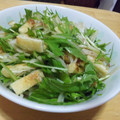 さりっぺ's cooksnap of when they made 水菜と大根と油揚げのシャキシャキサラダ.