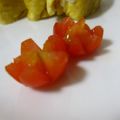 まな竜's cooksnap of when they made プチトマトの飾切り～☆彩り、お助け！！.