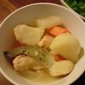 とげつめ's cooksnap of when they made 調味料は塩だけ！新巻鮭の煮物.