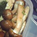九道礼菜's cooksnap of when they made ＊お弁当＊簡単しめじのバターソテー.