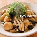 ＴＷＯＨＥＡＲＴＳ's cooksnap of when they made 鶏つくねの野菜生姜あん.