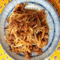オガワリナ's cooksnap of when they made 牛肉ともやしのあっさり炒め.