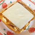 ななクレープ's cooksnap of when they made ソースマヨチーズトースト.