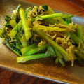 ｘｘｘめろｘｘｘ's cooksnap of when they made 手軽にもう一品！蕪の葉とじゃこの炒め物.