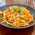 Superlittleboo's cooksnap of when they made 大根と人参とちくわの炒め煮.