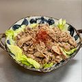 Etsu☆ko's cooksnap of when they made 大量消費【あんかけ肉レタス】ご飯進む！.