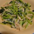 なちゅっぽん's cooksnap of when they made 簡単★小松菜＆えのきの炒め物.