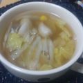あみ風ママ's cooksnap of when they made ウインナーと白菜のスープ.