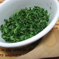 baromaman's cooksnap of when they made 色もキレイ☆自家製ドライパセリ.