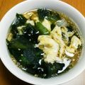 まちなと's cooksnap of when they made すごく簡単５分レシピ☆わかめスープ☆.