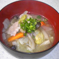 ダ〜ごはん's cooksnap of when they made あったか❤簡単！けんちん汁.