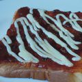 bobitin's cooksnap of when they made ✿ミートマヨ　トースト✿.