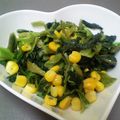 maruru-nn's cooksnap of when they made ほうれん草とコーン♡バター醤油炒め.