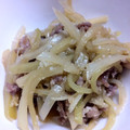 まりあの's cooksnap of when they made ＊ルクエde塩麹蒸し煮！大根皮＆豚肉＊.