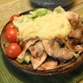 ぼなぺちアコ's cooksnap of when they made 豚肉とレタスのサラダ　りんごドレッシング.