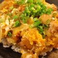 よまい's cooksnap of when they made 計量なし！超絶簡単美味しいトロトロ親子丼.