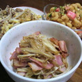 kikikko's cooksnap of when they made すぐ完成☆えのき茸とベーコンのソース炒め.