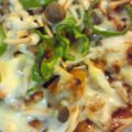 るびにゃん's cooksnap of when they made 味噌チキンのチーズピザ.