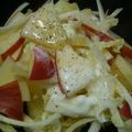 うさぎー's cooksnap of when they made 白菜とリンゴのサラダ.