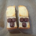 wonderfulworld's cooksnap of when they made 超簡単☆食パンにマヨ＆グラニュー糖.
