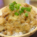 papikun's cooksnap of when they made おろし納豆ご飯 鬼おろしさん出番です.