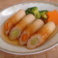 MyT09's cooksnap of when they made ソーセージIN焼ちくわ煮.